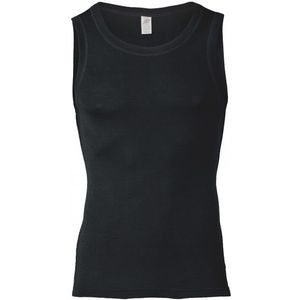Engel - Achselshirt - Ondergoed - Zwart - 70% Wol, 30% Zijde
