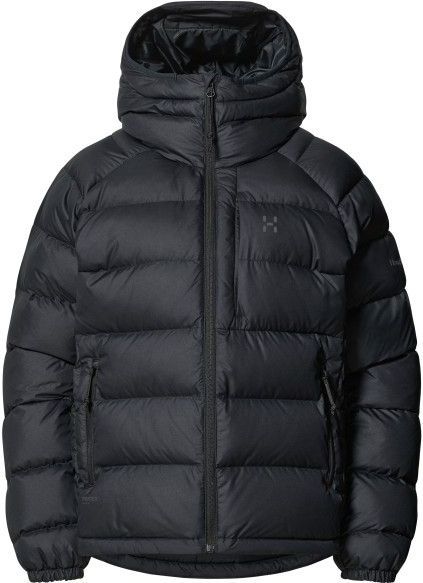 Haglöfs Womens Rosson Down Hood Donsjack (Dames |zwart)