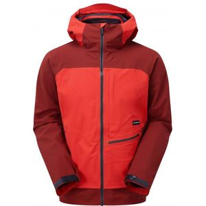 ARTILECT Formation 3L Jacket Regenjas (Heren |rood |waterdicht)