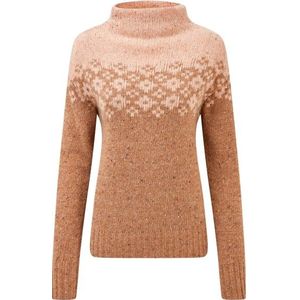 Sherpa Womens Mandari Mock Neck Sweater Merinotrui (Dames |beige)