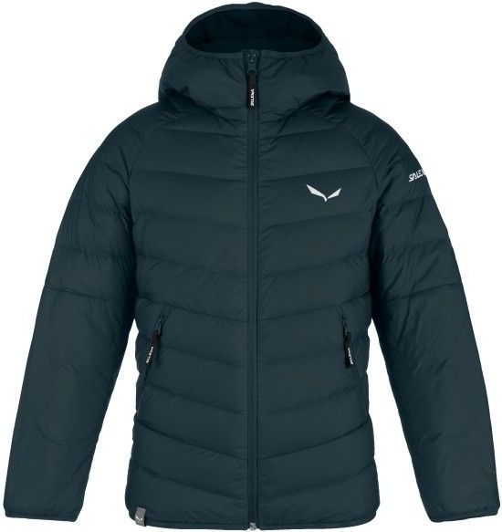 Salewa - Kid's Brenta RDS - Donsjack - Blauw - Isolerend - Capuchon