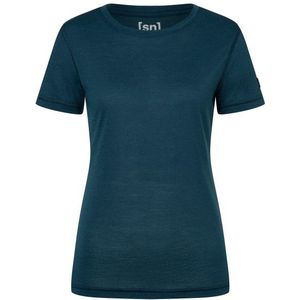 W SIERRA140 TEE Thermoshirt - Zwart - Merinowol - Lichtgewicht