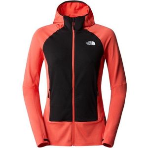 The North Face Womens Bolt Polartec Hoodie Fleecevest (Dames |rood)
