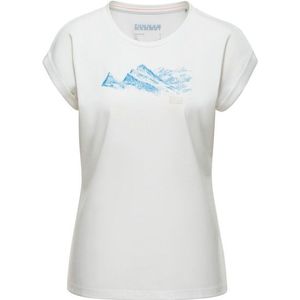 Mammut Womens Mountain T-Shirt Finsteraarhorn Sportshirt (Dames |wit)