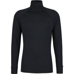 Stoic Merino180 BengtSt Turtle Neck Merino-ondergoed (Heren |zwart)