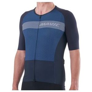 Mavic - Cosmic - Korte Mouw Wielertrui - Blauw