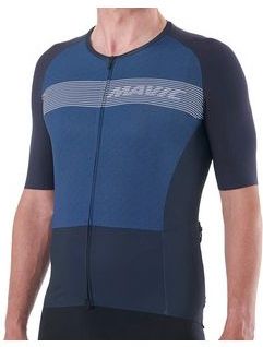Mavic - Cosmic - Korte Mouw Wielertrui - Blauw