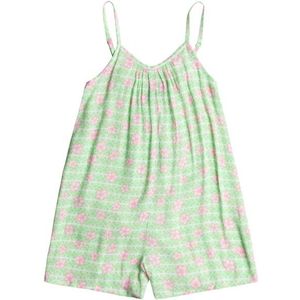 Roxy Kids Soulful Blooms Short Romper Jumpsuit (Kinderen |groen)