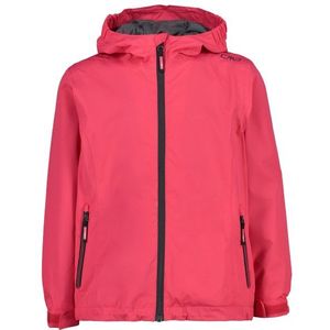CMP Girls Jacket Fix Hood WP Regenjas (Kinderen |roze |waterdicht)