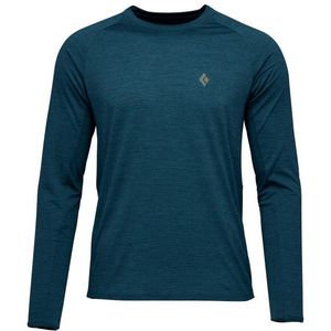 Black Diamond Lightwire L/S Tech Tee Sportshirt (Heren |blauw)