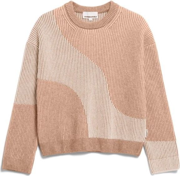 ARMEDANGELS - Mayraa Vanise - Gebreide Trui - Ruime Pasvorm - Jacquardpatroon