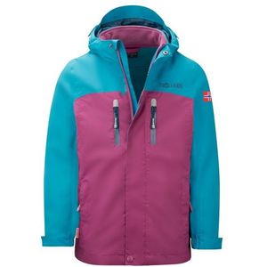 Trollkids Girls Bryggen 3in1 Jacket 3-in-1-jas (Kinderen |purper |waterdicht)