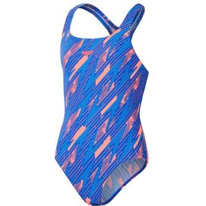 Speedo Kids Hyper Boom Allover Medalist Badpak (Kinderen |blauw)