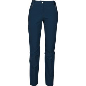 Vaude Womens Farley Stretch Capri T-Zip Pants III Afritsbroek (Dames |blauw)