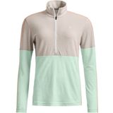 Ortovox - 185 Rock'N'Wool Zip Neck - Merino-ondergoed - Groen