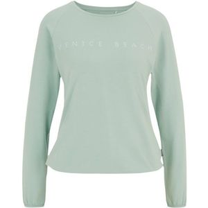Venice Beach Womens Rylee Shirt Longsleeve (Dames |grijs)