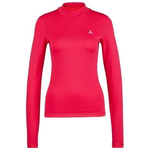 Schöffel - Functioneel Shirt - 3050/Pink - Merino Turtle Neck - Lange Mouwen