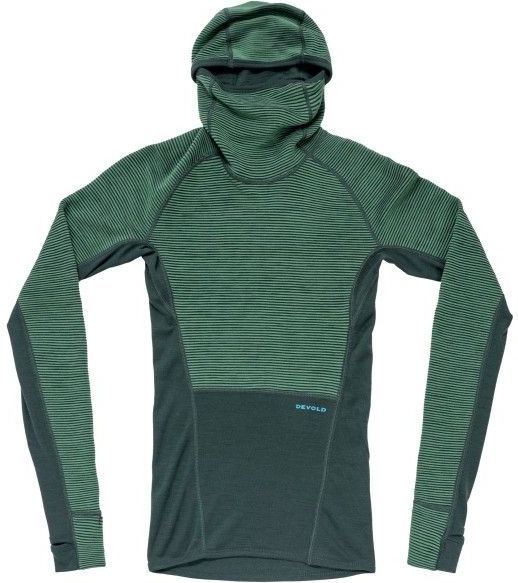 Devold - Tuvegga - Merino Hoodie - Meerkleurig - Merino-ondergoed