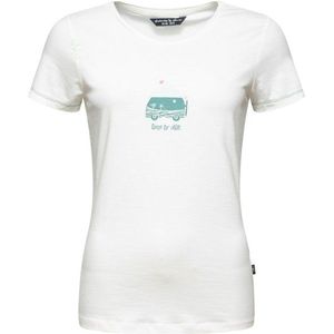 Chillaz Womens Gandia Time To Chill Journey T-shirt (Dames |wit)