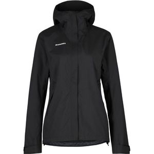 Mammut Womens Alto Hardshell Hooded Jacket Regenjas (Dames |zwart |waterdicht)