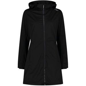 CMP Womens Parka Zip Hood Softshelljack (Dames |zwart)