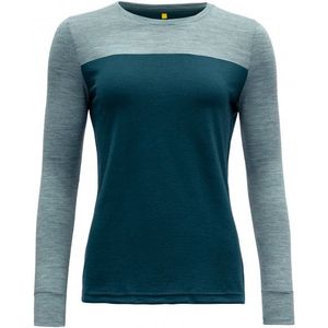 Devold Womens Norang Shirt Merinolongsleeve (Dames |blauw)