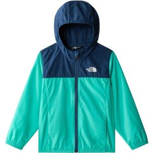 The North Face Kids Never Stop Hooded Windwall Jacket Windjack (Kinderen |turkoois)