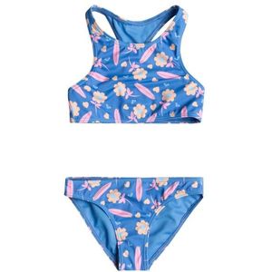 Roxy Kids Lorem Crop Top Set Bikini (Kinderen |blauw)