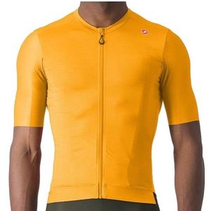 Castelli Espresso Jersey Fietsshirt (Heren |oranje)