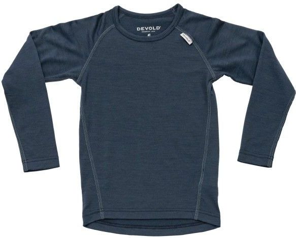 Devold Kids Breeze Merino Shirt Merino-ondergoed (Kinderen |blauw)