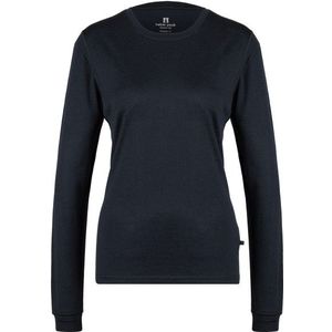 Heber Peak Womens Merino190 RootHe L/S Merino-ondergoed (Dames |zwart)