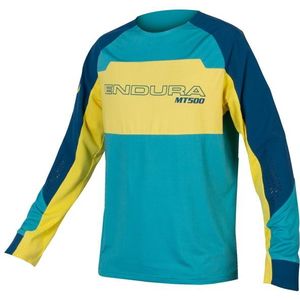 Endura MT500 Burner Lite Trikot Langarm Fietsshirt (Heren |turkoois)