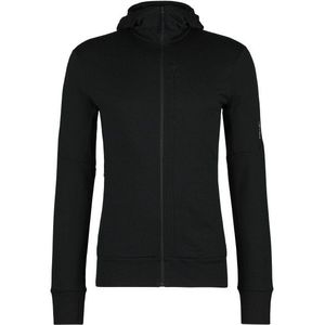 Icebreaker Merino 260 Quantum IV L/S Zip Hoodie Merinohoodie (Heren |zwart)