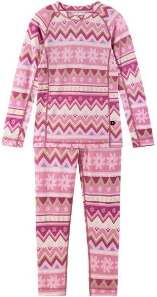 Reima Kids Taitoa Merino-ondergoed (Kinderen |roze)