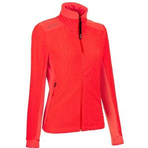 LaMunt - Jenny Warm - Fleecevest - Rood - Volledige Rits