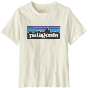 Patagonia Kids P-6 Logo T-shirt (Kinderen |beige)