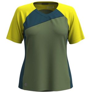 Smartwool Womens Ultralite Mountain Bike Short Sleeve Tee Fietsshirt (Dames |olijfgroen)