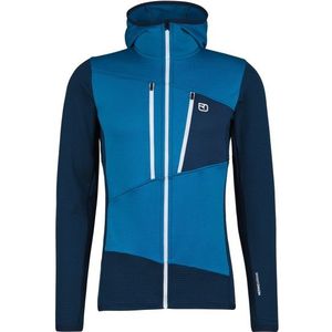 Ortovox Fleece Grid Hoody Fleecevest (Heren |blauw)