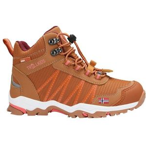 Trollkids Kids Trolltunga Hiker Mid Wandelschoenen (Kinderen |bruin |waterdicht)