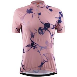 Löffler Womens Bike Jersey Half-Zip Serenade Mid Fietsshirt (Dames |roze)