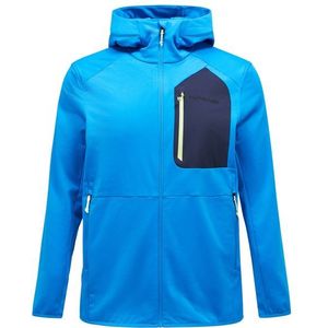 Peak Performance Utility Light Zip Hood Fleecevest (Heren |blauw)