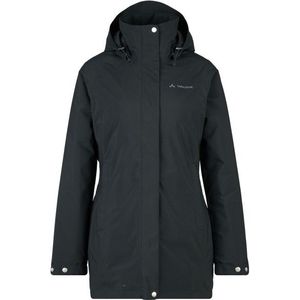 Vaude Womens Sumna Parka Parka (Dames |zwart |waterdicht)