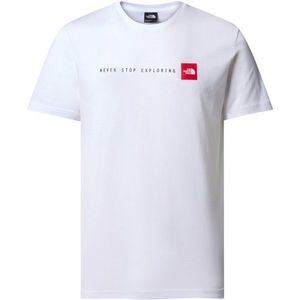 The North Face S/S Never Stop Exploring Tee T-shirt (Heren |wit)