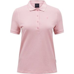 Peak Performance Womens Classic Cotton Polo Poloshirt (Dames |roze)