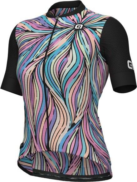 ale - art - Multicolor - Korte Mouwen Jersey - Lichtgewicht - Sneldrogend - Ademend
