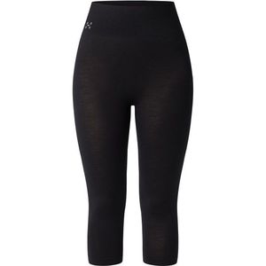 Haglöfs Womens Latnja Wool 3/4 Pant Merino-ondergoed (Dames |zwart)