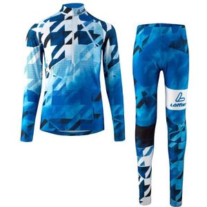 Löffler Kids Racesuit Worldcup 25 Kledingset (Kinderen |blauw)