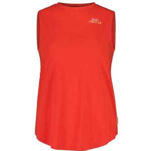 Maloja Womens RoselendM Top (Dames |rood)