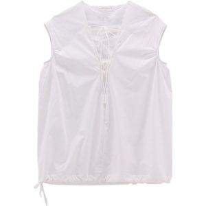 Jeanne Baret Womens Sumatra Over T-Shirt T-shirt (Dames |wit)