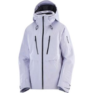 Salomon Womens Brilliant 20 Jacket Ski-jas (Dames |purper |waterdicht)